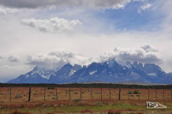 A caminho do parque Torres del Paine]